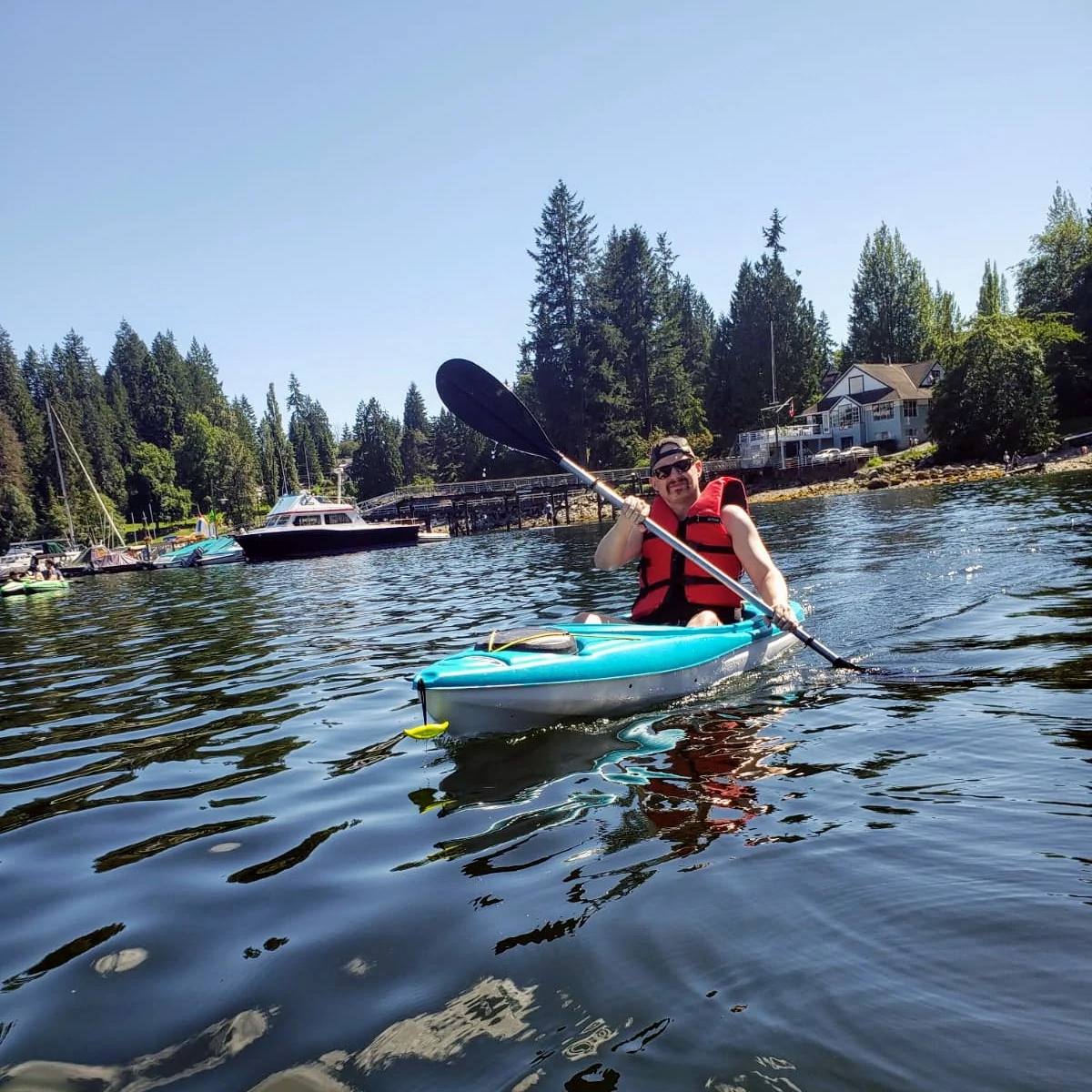 kayaking